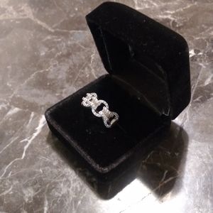 1.75 CZ Channel Ring